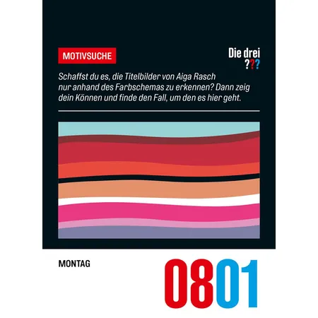 KOSMOS Die drei ??? und der seltsame Kalender 2024