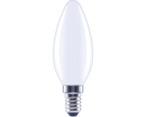 FLAIR LED kaarslamp, dimbaar, C35 E14/4W (40W), 470 lm, 6500 K, daglichtwit, mat