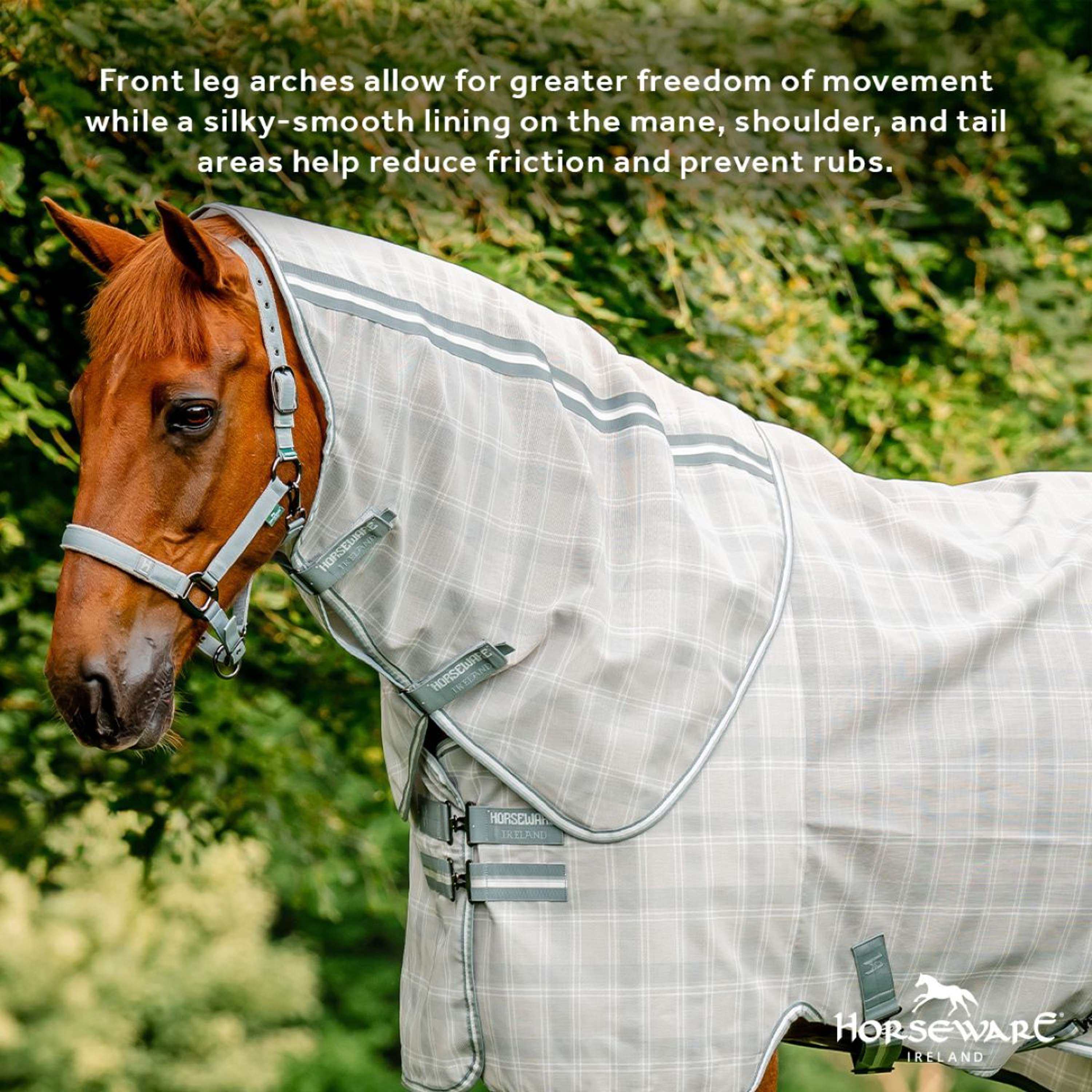 Horseware Halsstuk Newmarket Witney Charcoal