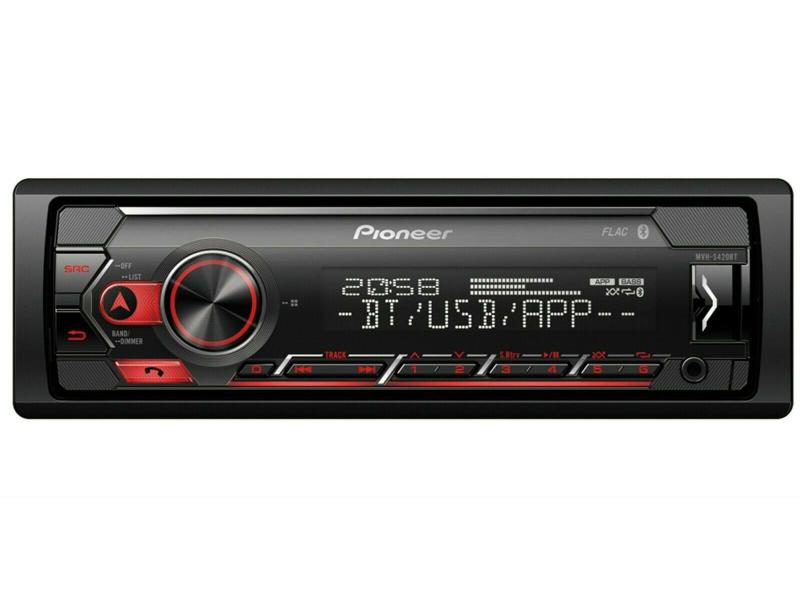Pioneer Autoradio MVH-S420BT 1 DIN Autoradio mit FM-Tuner