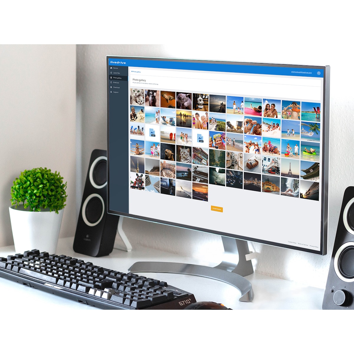 Livedrive Cloud Backup Storage 250GB - 3 Mobile Devices - 1 Year - iOS