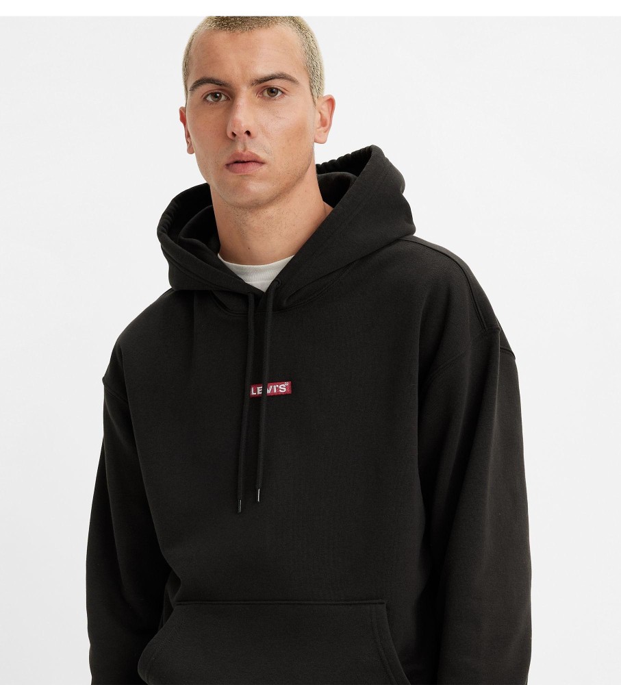 Moletom Levi's Relaxed Baby, Preto