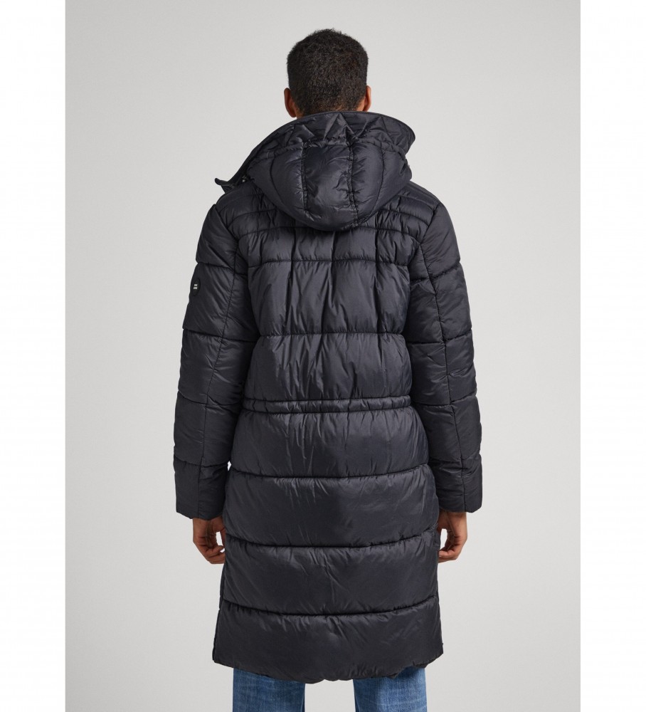 Parka acolchoada Pepe Jeans Blai preto