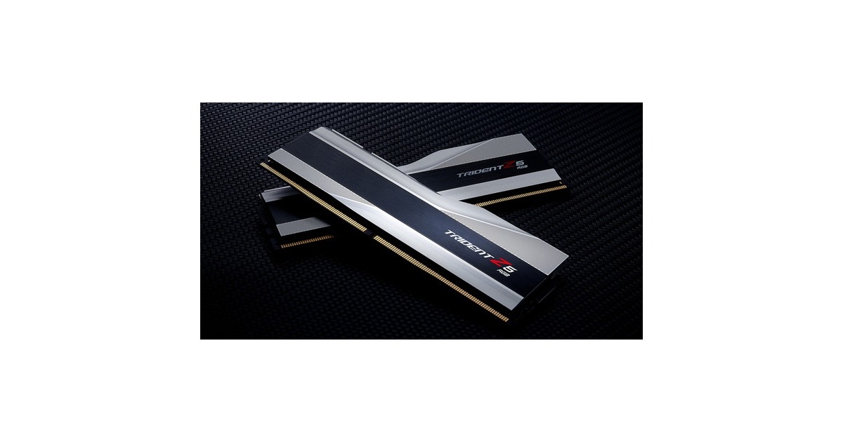 G.Skill32 GB DDR5-6400 Kit werkgeheugen  (Zilver, F5-6400J3239G16GX2-TZ5RS, Trident Z5 RGB, XMP)