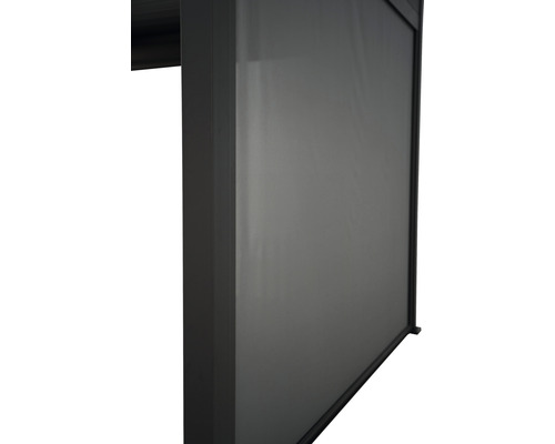 Mirador parasol voor 360 cm zijkant, zwart