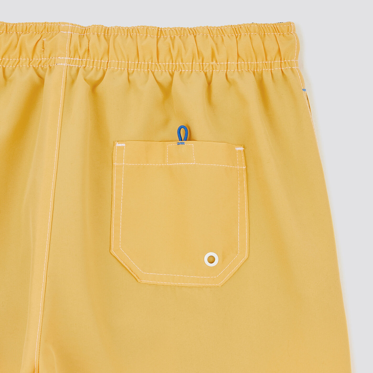 Maillot de bain uni Jaune