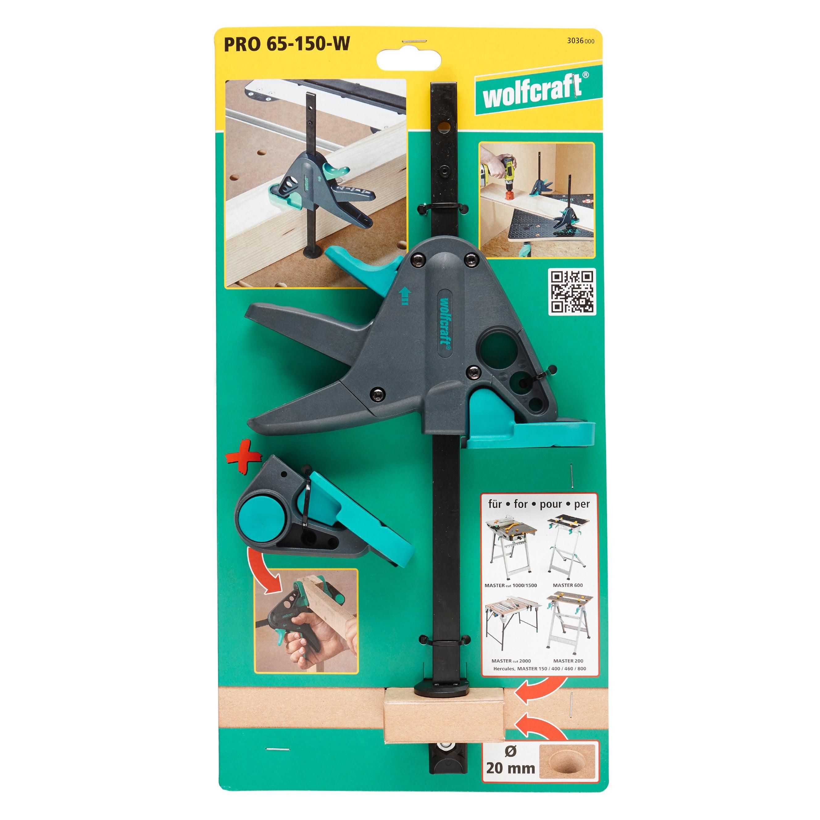 Wolfcraft Werkbladspanner voor MASTER Werkbank - 3036000