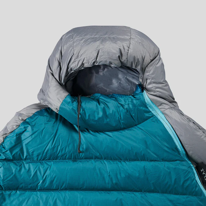 Decathlon Forclaz - Saco de dormir de plumas Forclaz MT900 50°F