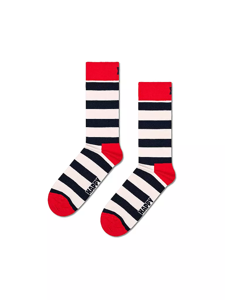 HAPPY SOCKS Herren Socken STRIPE red rot