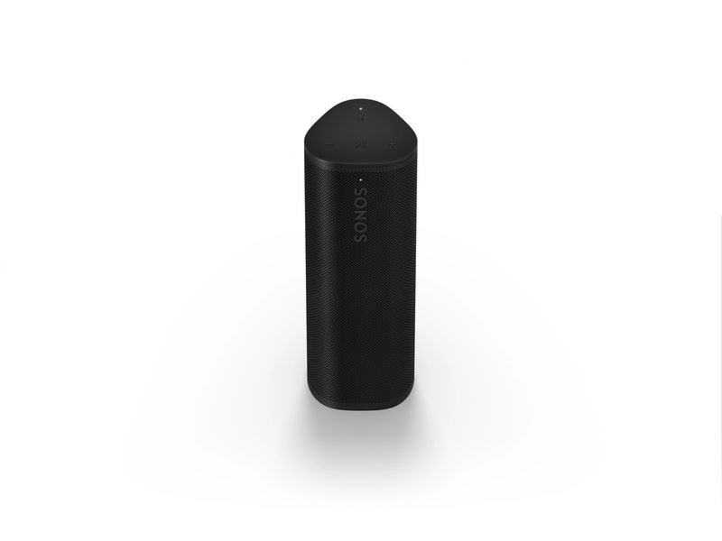 Sonos Smart Speaker Roam 2 Schwarz Kompakter Lautsprecher mit hoher Klangqualität
