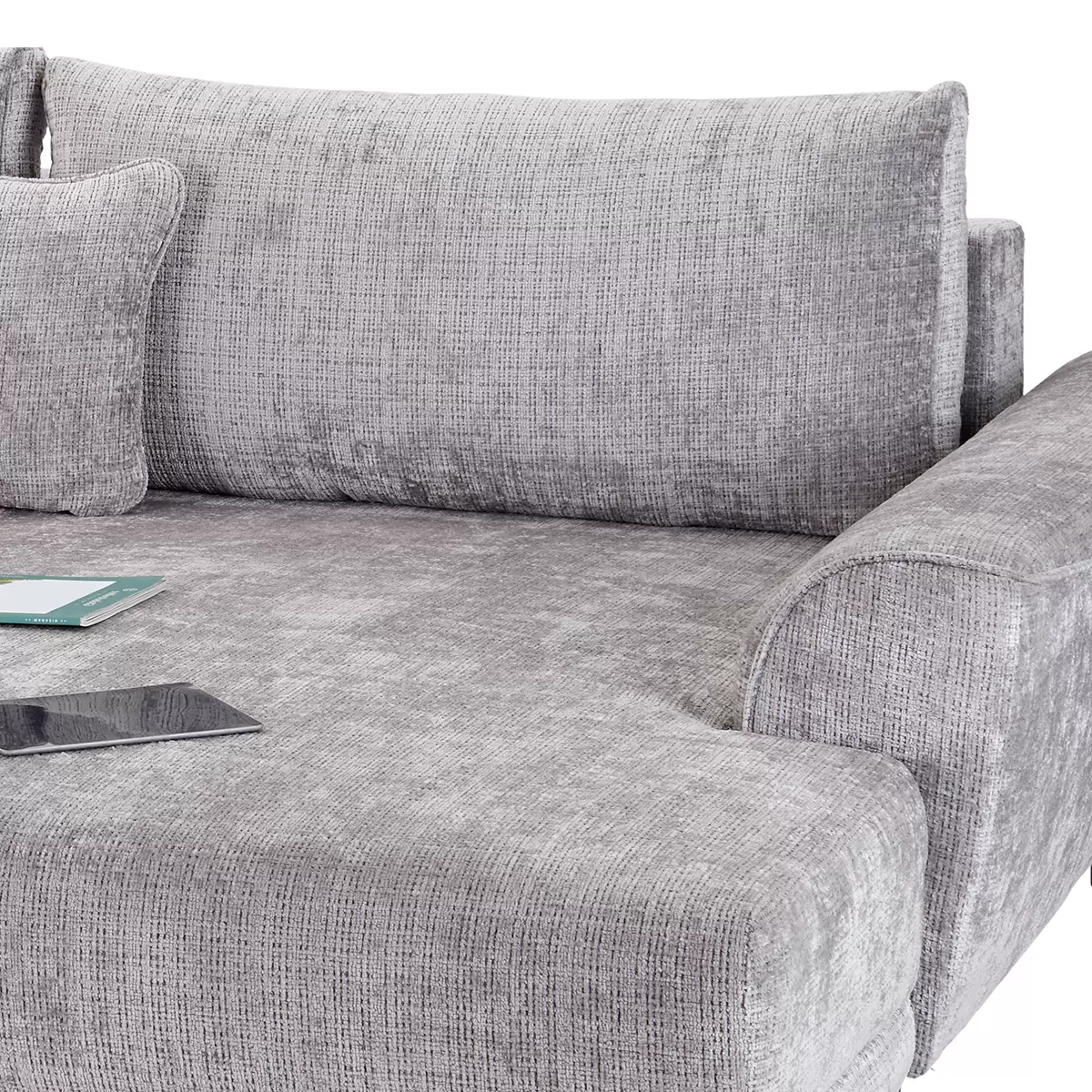 Ecksofa Mauro 131 x 245 Grau