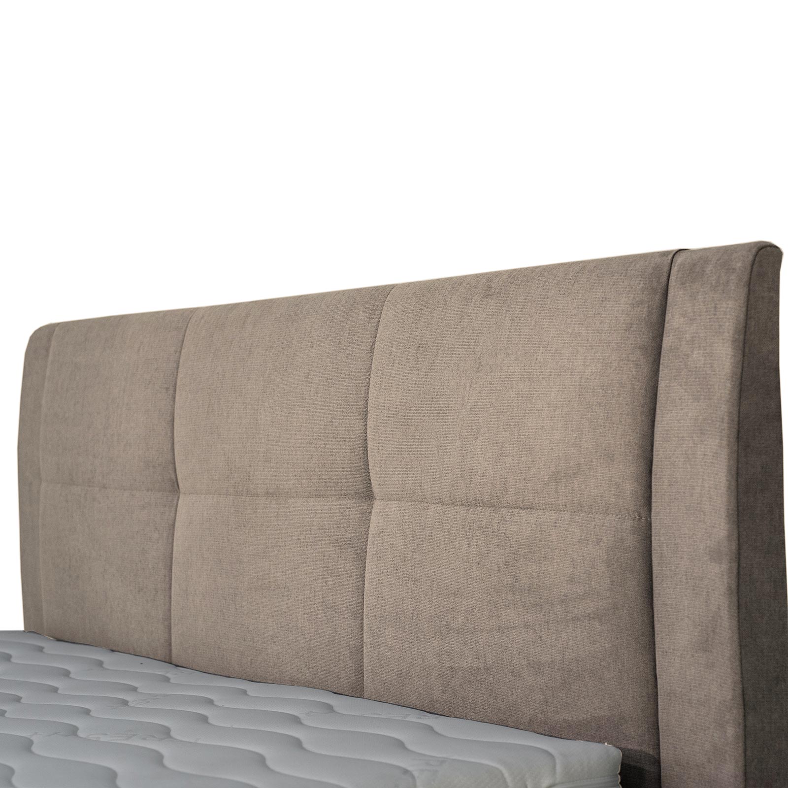 Boxspringbett - beige - mit Bettkasten - H3 - 180x200 cm