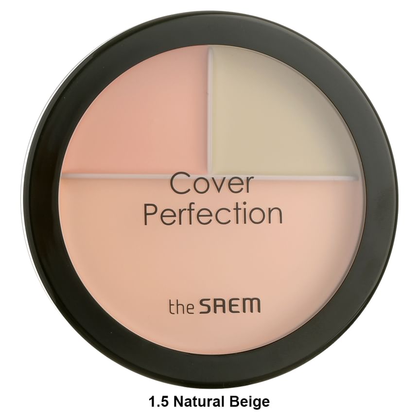 The Saem - Cover Perfection Triple Foundation Balm Set - 2 soorten