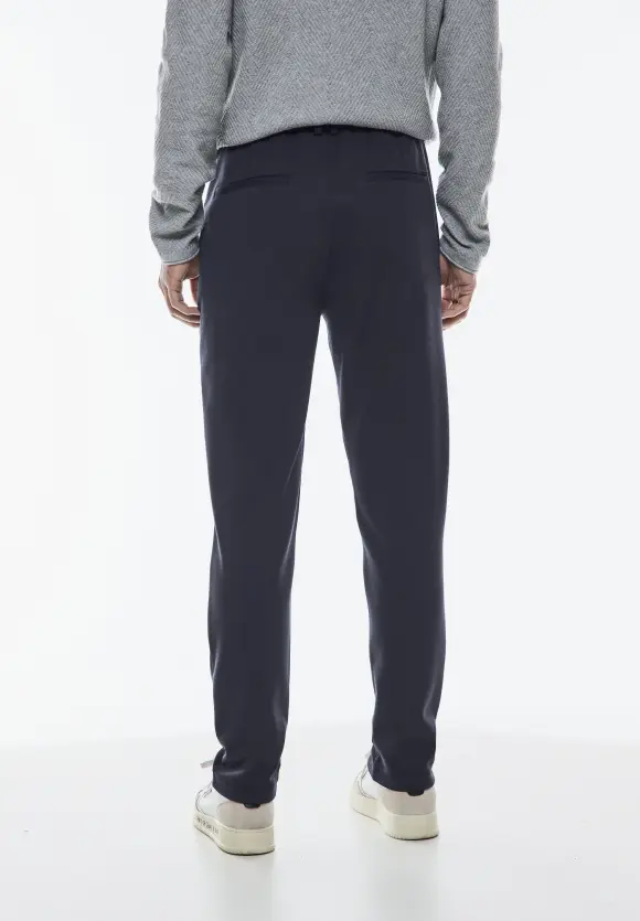 Slim Fit Chino Hose - deep blue