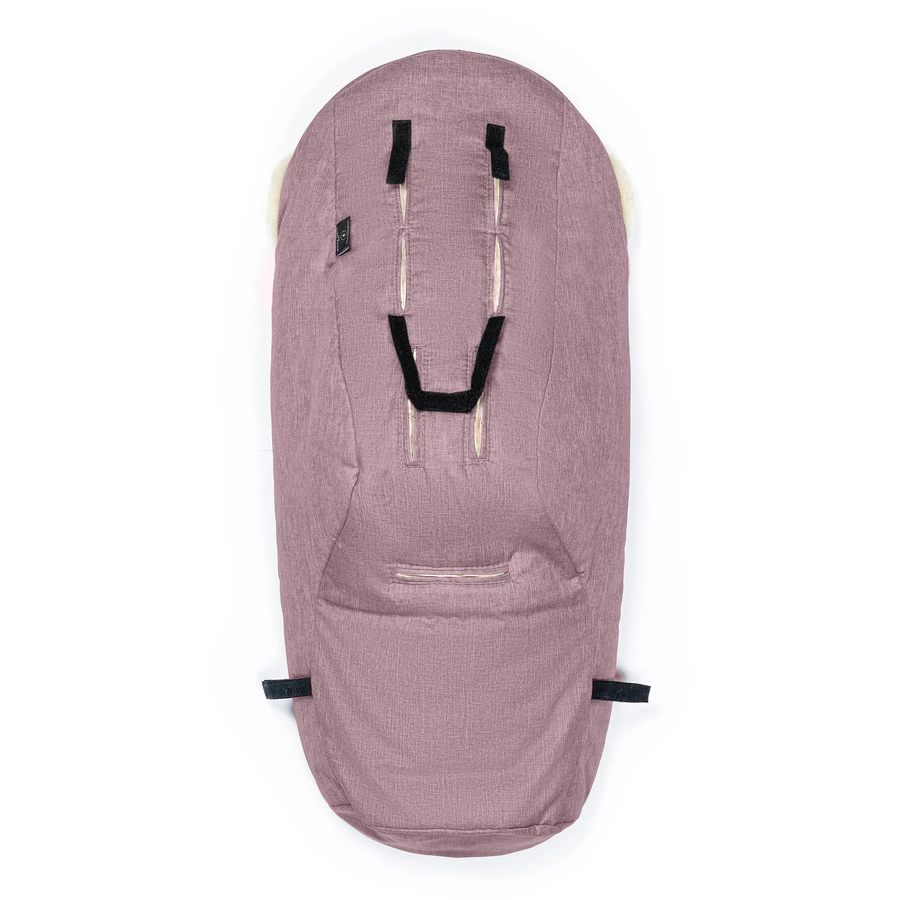 Werner Christ Baby Lammfellfußsack LADIS rose