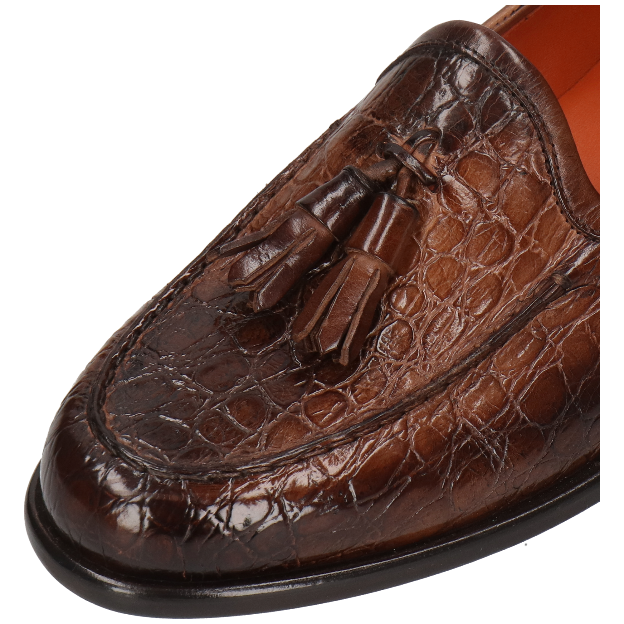 GIANNA 6 - Mocassins à talon plat | Marron