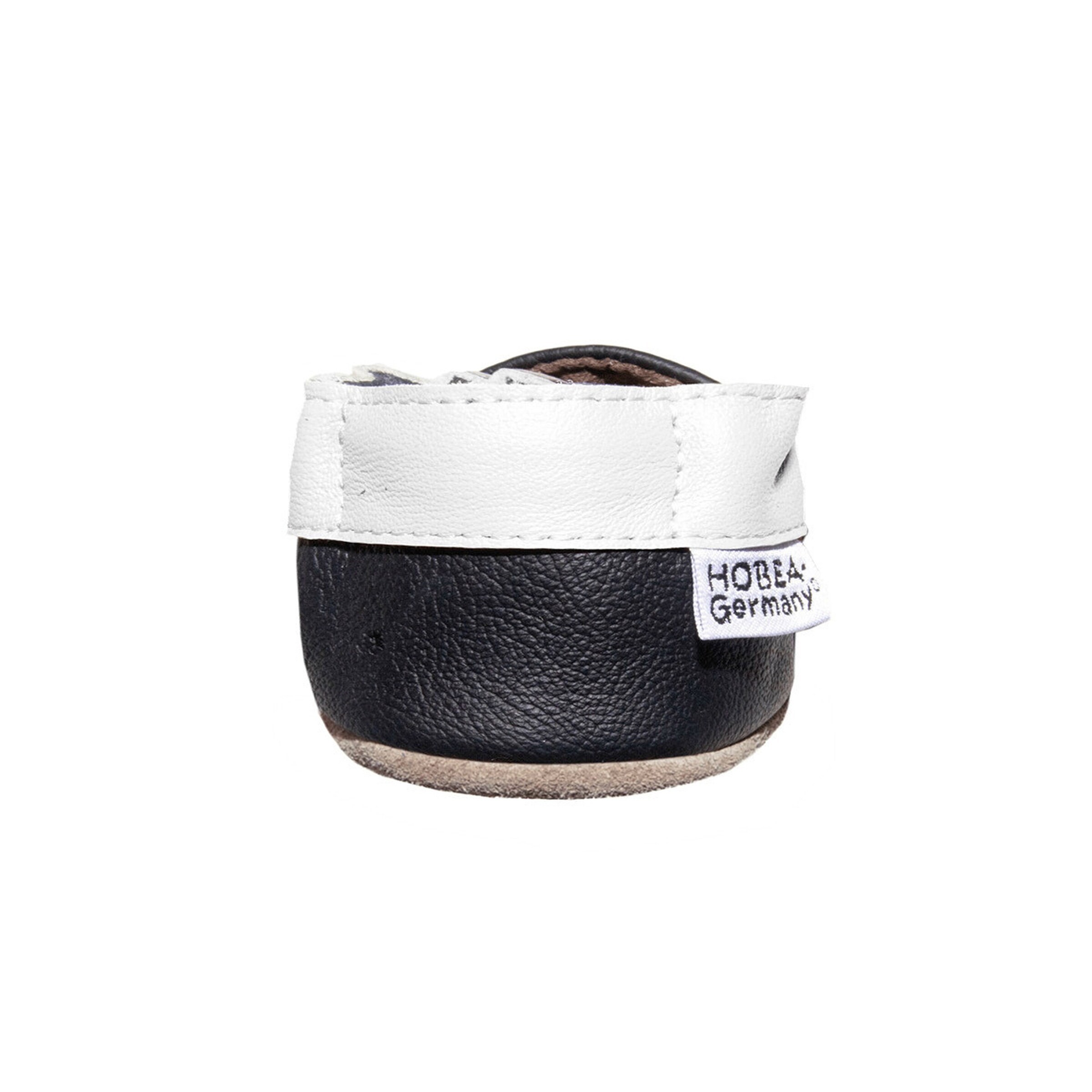 HOBEA-Germany Krabbelschuhe Pirat Jack schwarz