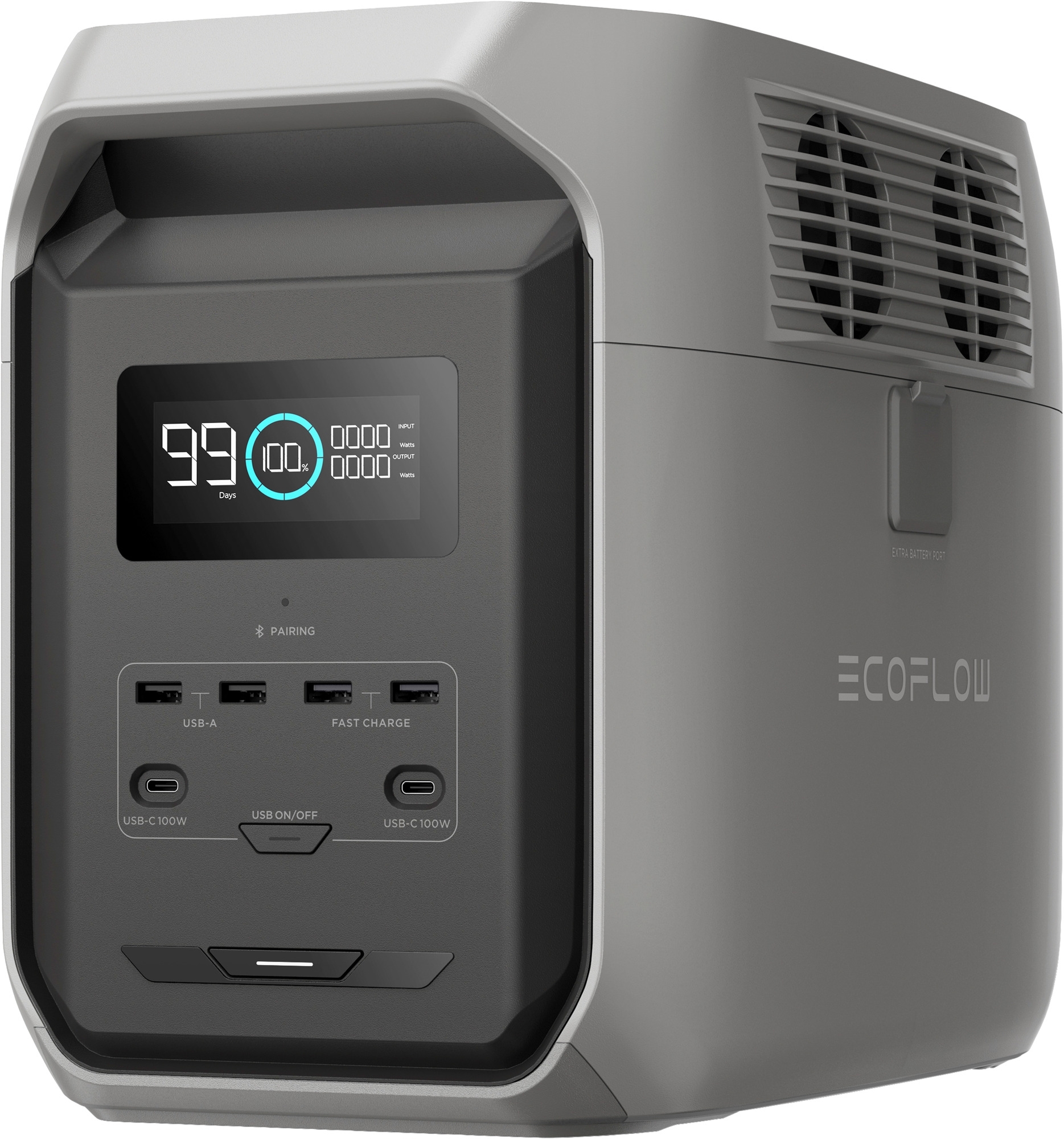 EcoFlow Delta 3 1500 Tragbare Powerstation 1,5 kWh 1.800 W