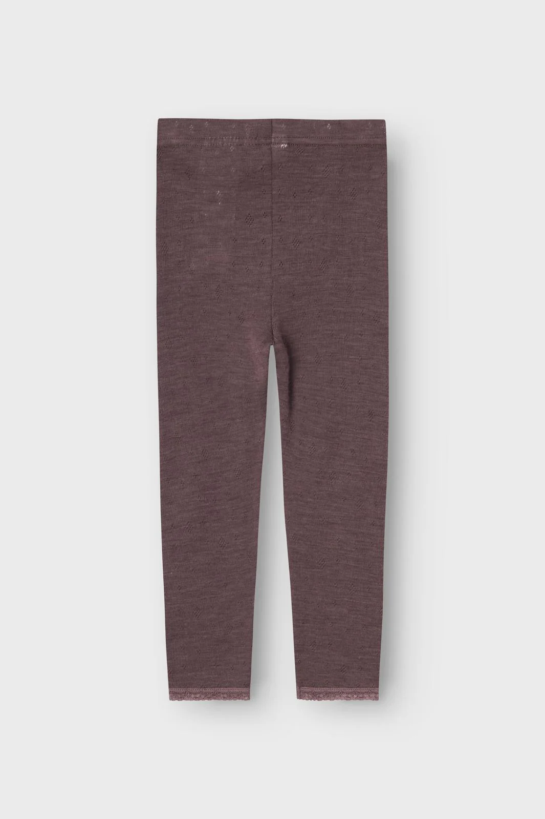 Name It Nmfwang Wool Neddle Legging Solid 4475084 sparrow