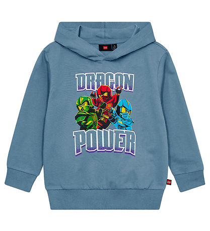 LEGO® Ninjago Kapuzenpullover - LWSaku - Matt Blau