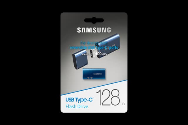 Samsung USB Type C flashdrev 128GB (blå)