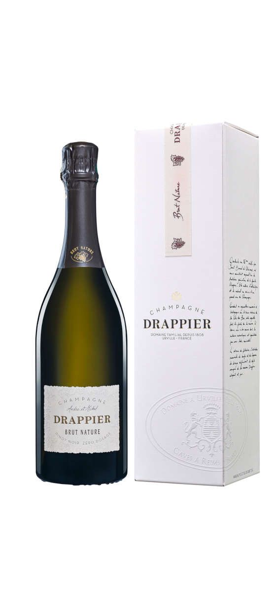 Champagne Drappier - Brut nature & étui