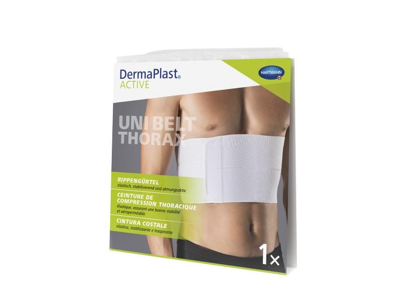 DermaPlast Rippengürtel ACTIVE Uni Belt Thorax Men Size 3 Rippenbandage 100 - 125 cm