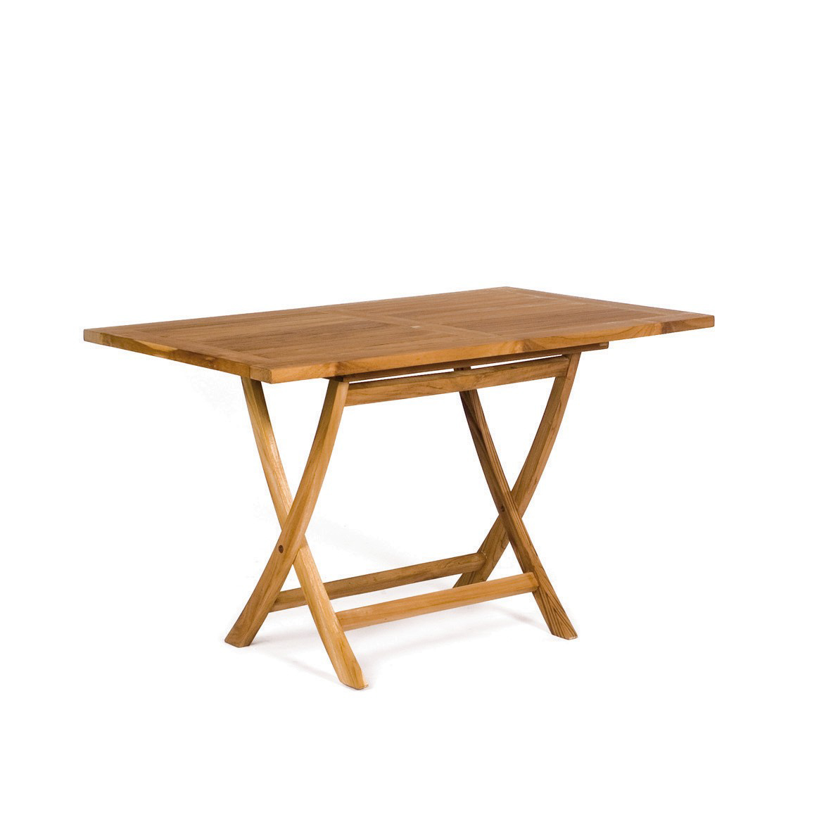 Klapp-Gartentisch 'Alesund' aus Teakholz, B 125 cm, L 75 cm, H 75 cm günstig bestellen
