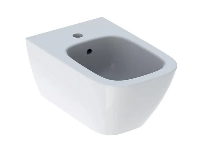smyle square væghængt bidet, hvid kt