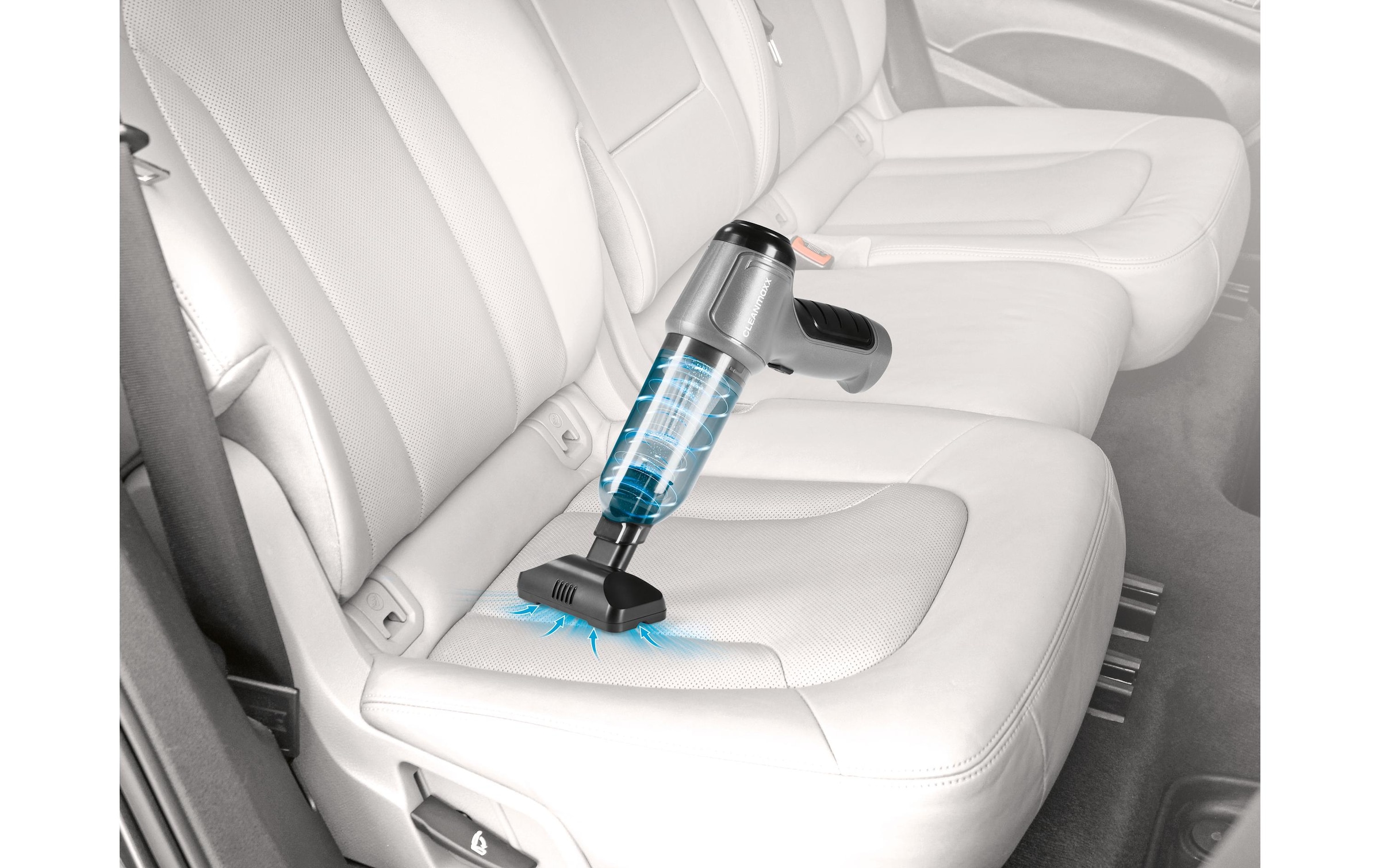 CLEANmaxx Akku-Hand-und Stielstaubsauger »Grau«