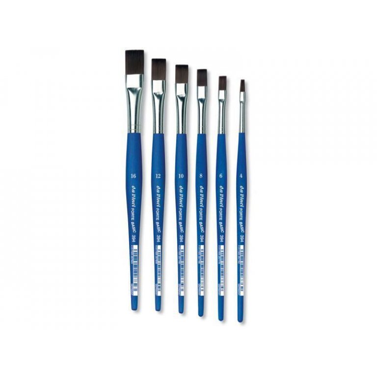 Da Vinci Hobbypinsel Forte Basic, flach