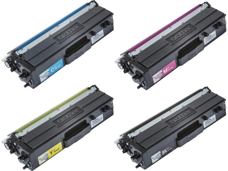 Brother Tonerset TN-423 Black/Cyan/Magenta/Yellow Toner, Black, Cyan, Magenta, Yellow