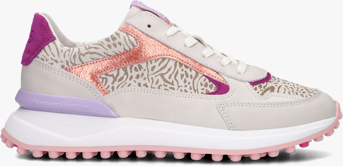 FLORIS VAN BOMMEL ecru floris van bommel lage sneakers sfw-10099