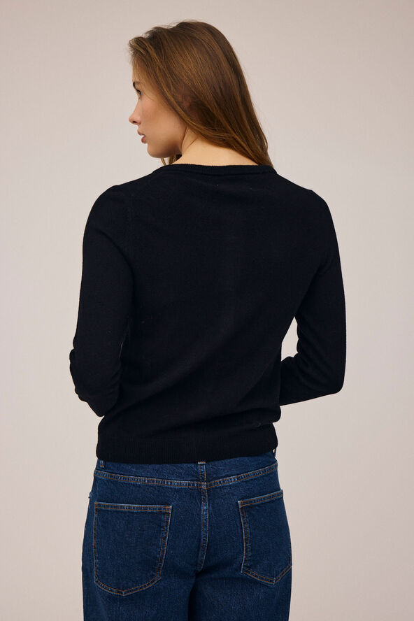 Magasin du Nord Collection Myrna 3 RWS Cardigan Lambswool Black