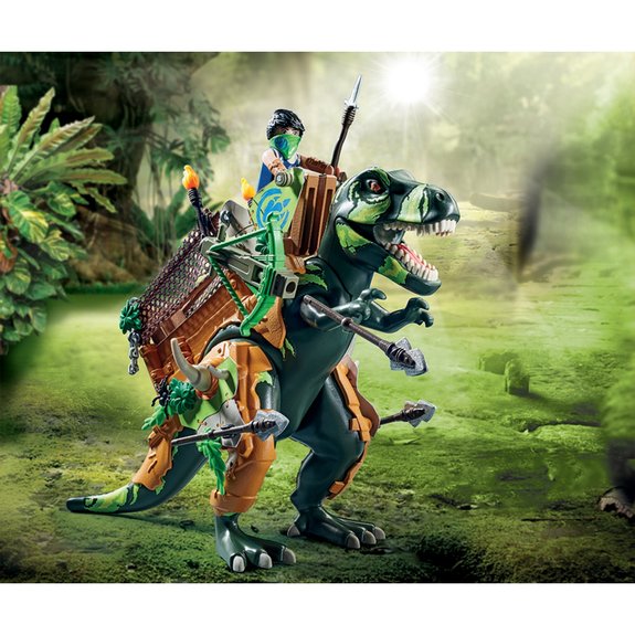 Tyrannosaure et soldat Playmobil Dino Rise 71261