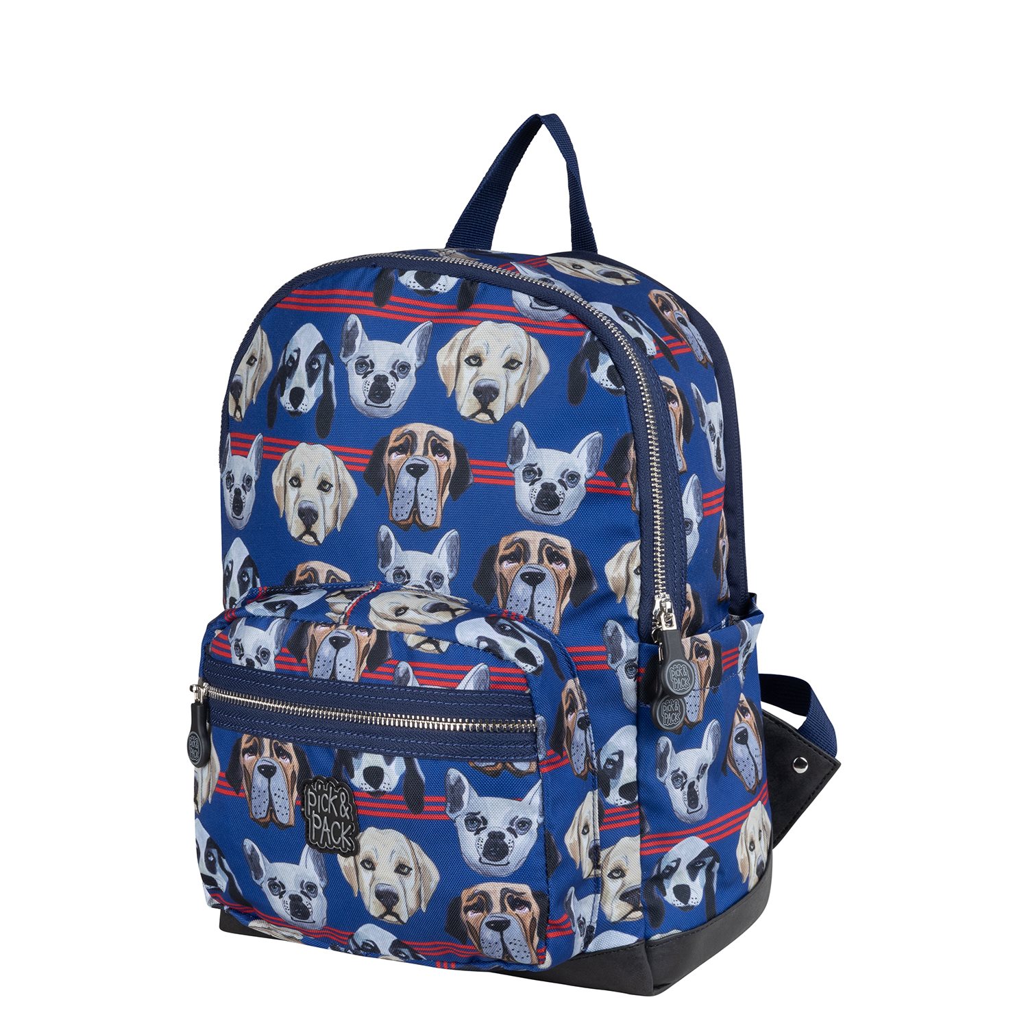 Pick & Pack Doggie Mood Backpack M denim blue