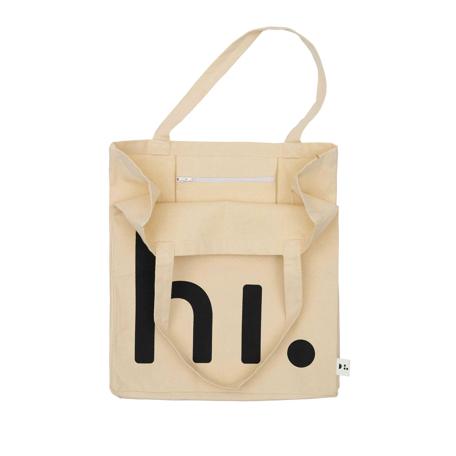 Design Letters  hi. Travel taske - Natural