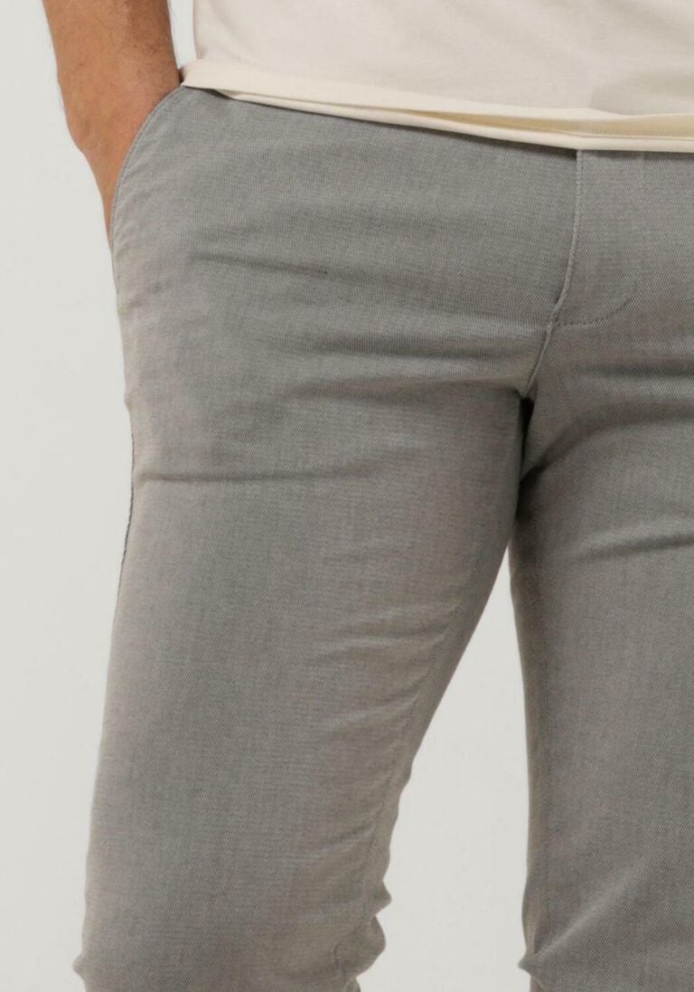 DRYKORN lichtgrijze drykorn pantalon mad