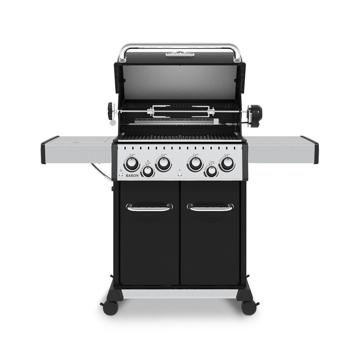 Baron 490 gassgrill, svart
