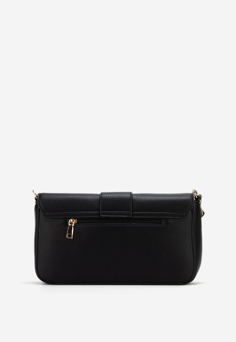 Sac bandoulière femme noire Leiana