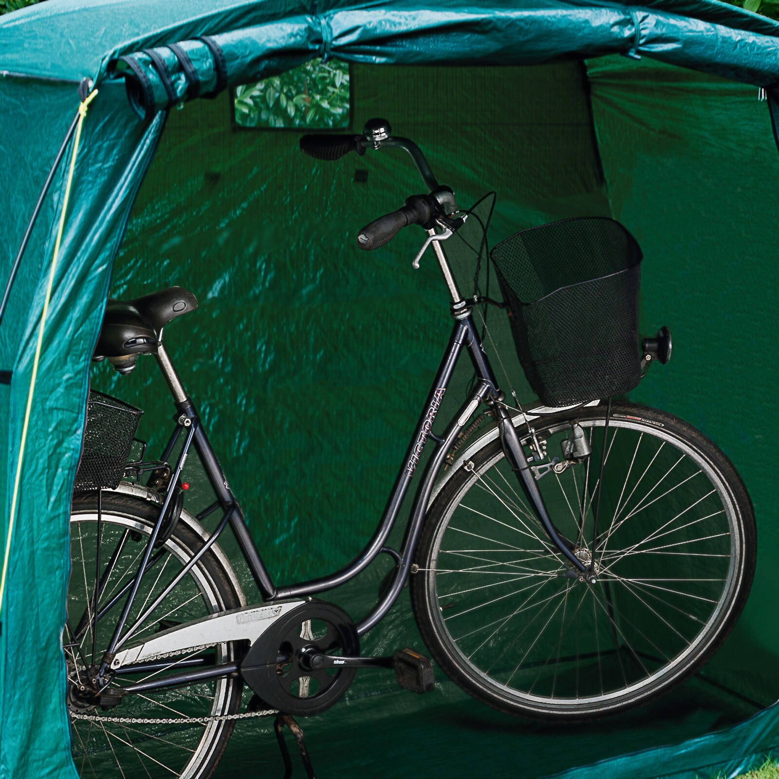 Universal Fahrrad Garage - Camping Vorrat Lagerzelt Garten Geräte Beistell Zelt