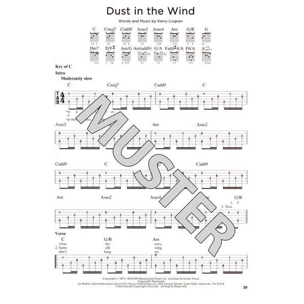 Hal Leonard First 50 Songs Fingerpicking