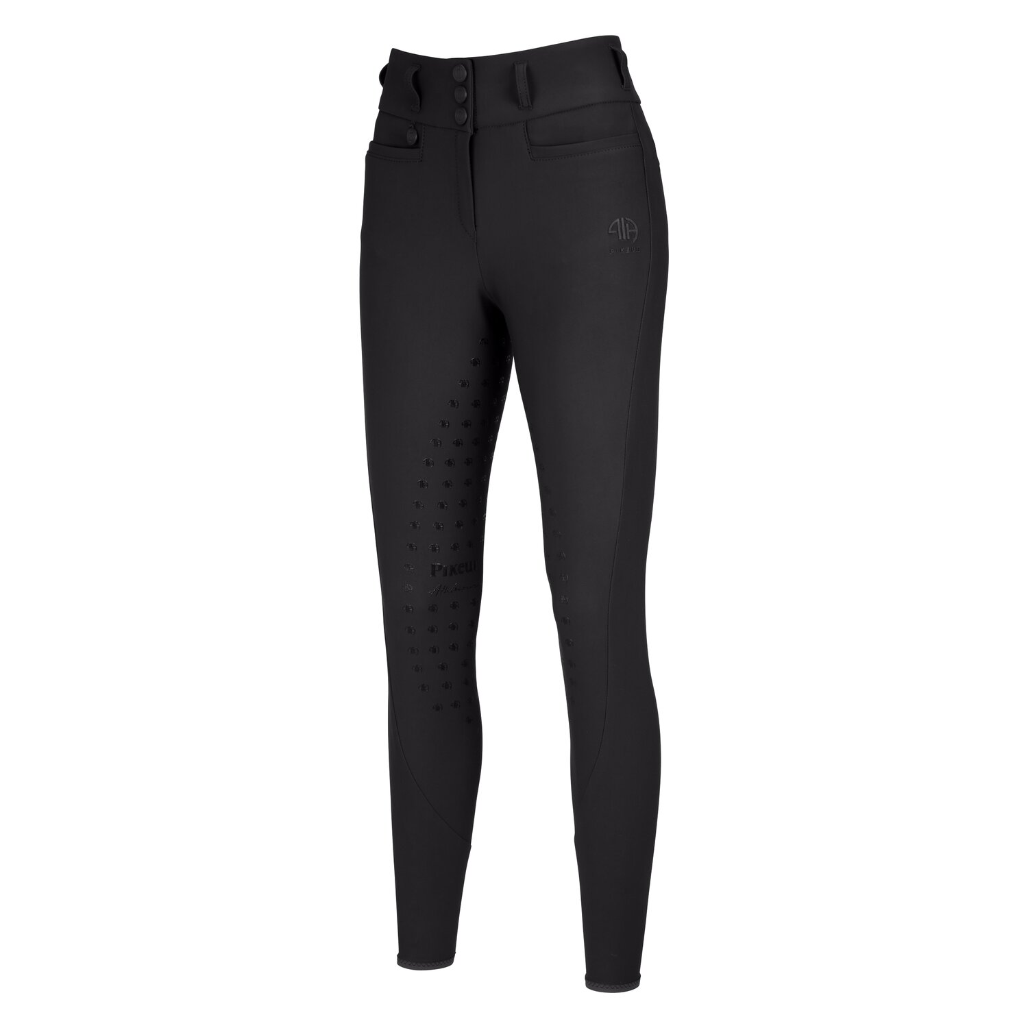 PIKEUR Grip-Gesäßeinsatz-Reithose Highwaist - black