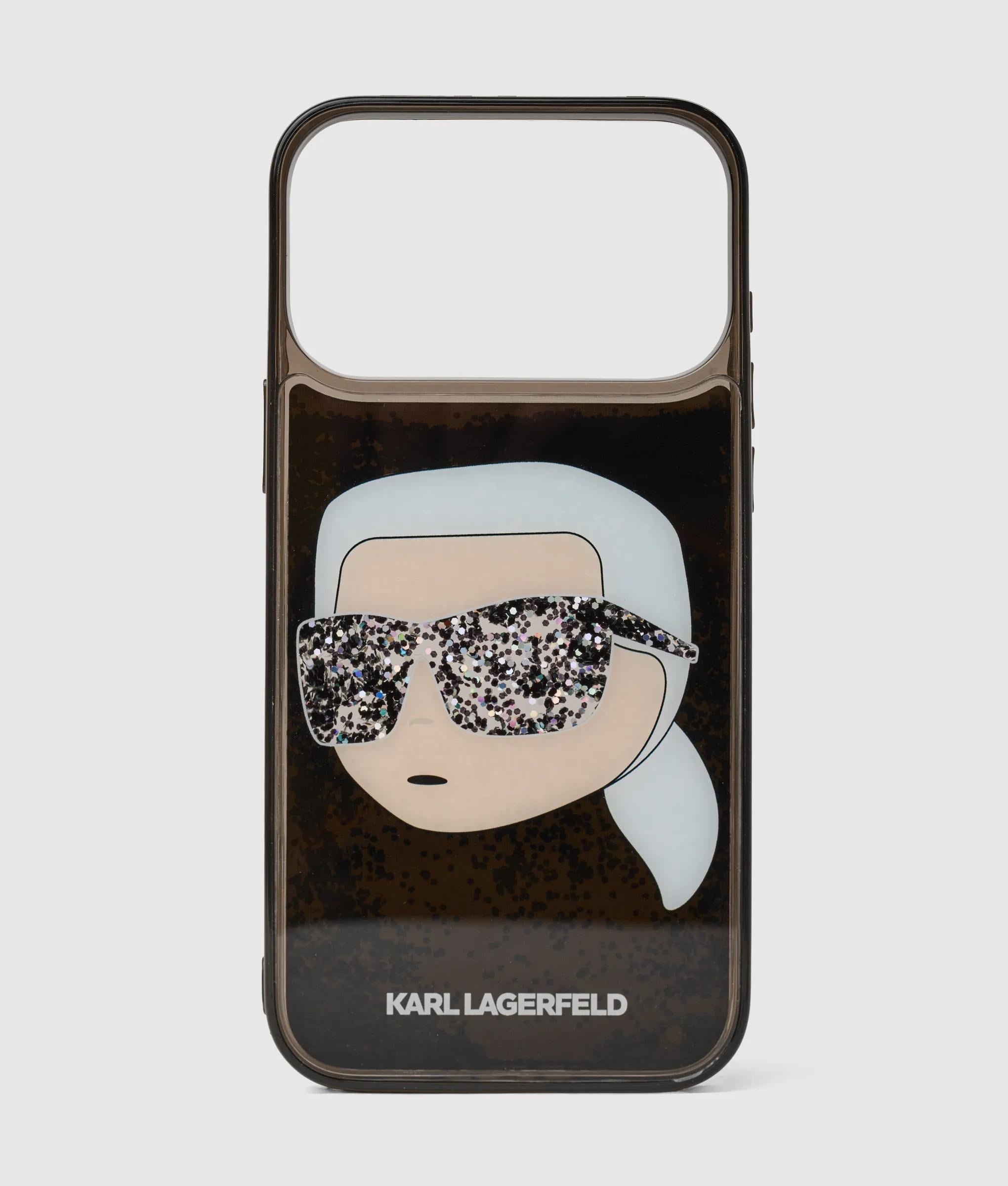Ikon Karl glitterhoesje voor iPhone 17 Pro