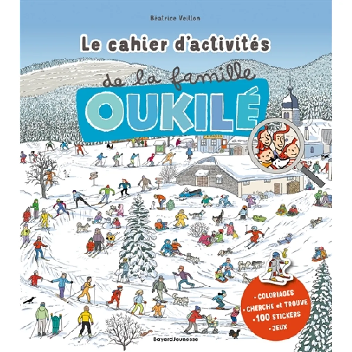 Le grand cahier d'activités de la famille Oukilé : hiver