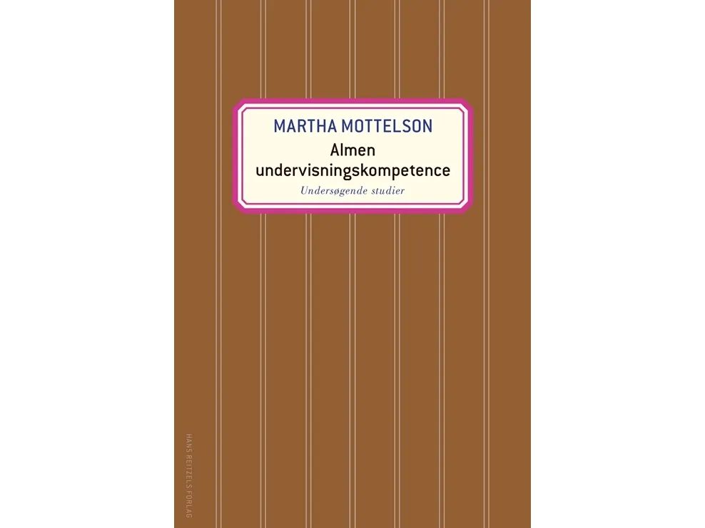Almen undervisningskompetence | Martha Mottelson