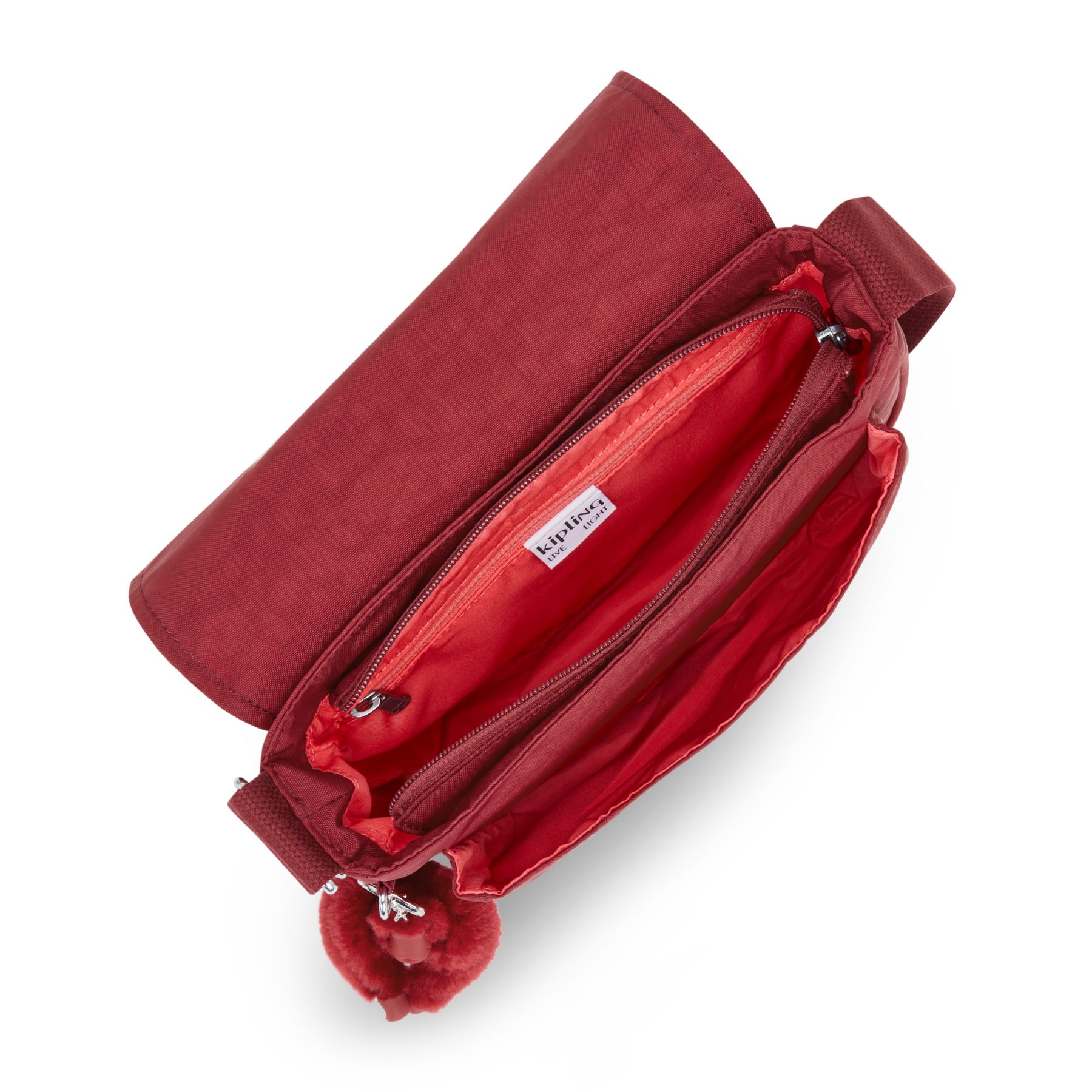 LOREEN M Sac à bandoulière avec rabat magnétique - Funky Red