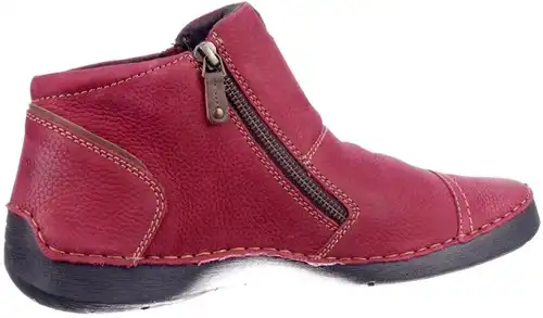 Seibel rood fergey 46 59646 332.60.001 - Maat 44 veterboot rood Calandschoen