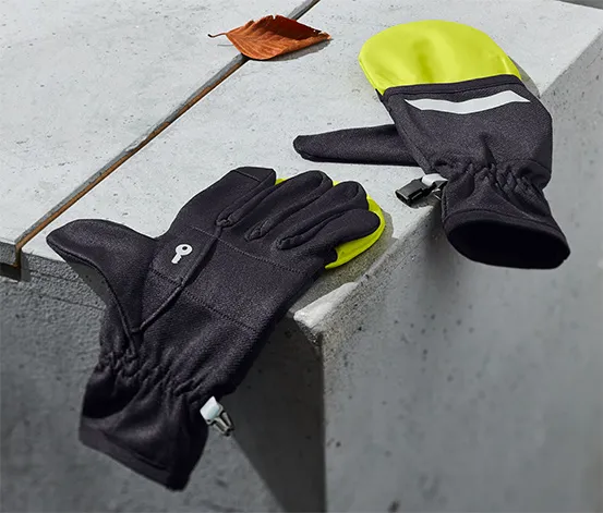 2-in-1-Laufhandschuhe