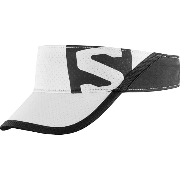 Visière running SALOMON XA VISOR U WHITE BLACK